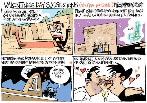 Daily Fitz Cartoon: Valentine